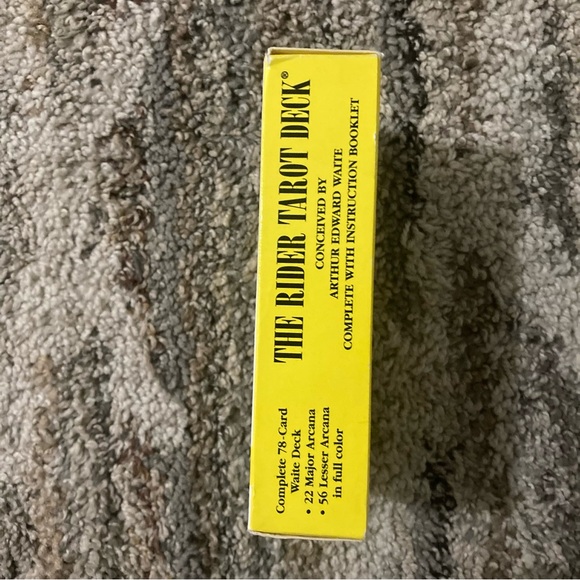 Rider Waite ORIGINAL Tarot Card Cards Deck 78 Cards REGULAR size + Instructions - Picture 4 of 12